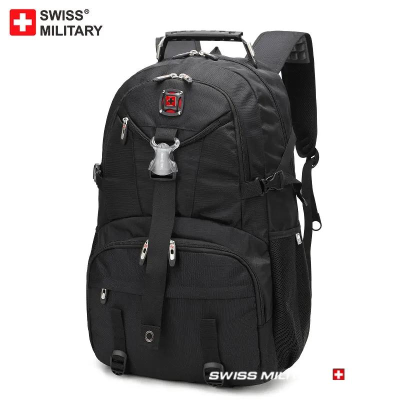 SWISS MILITARY Nouveau sac multifonctionnel de grande capacité pour homme, sac à dos de voyage à la 