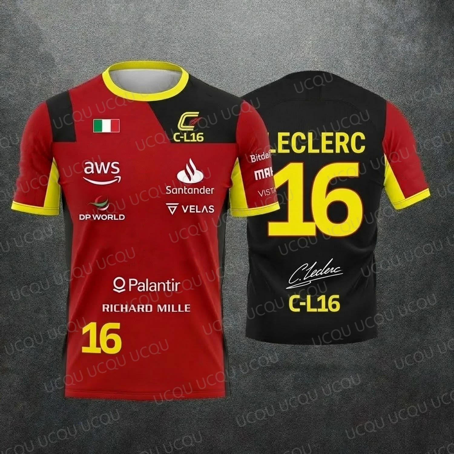 Nouvelle édition spéciale 2026 Hamilton Summer Unisex Motorsport Fans 44 Red Black Racing Team Unifo