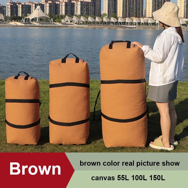 150L 100L 55L sac à main de voyage sac de Sport en plein air hommes noir grande capacité Fitness wee