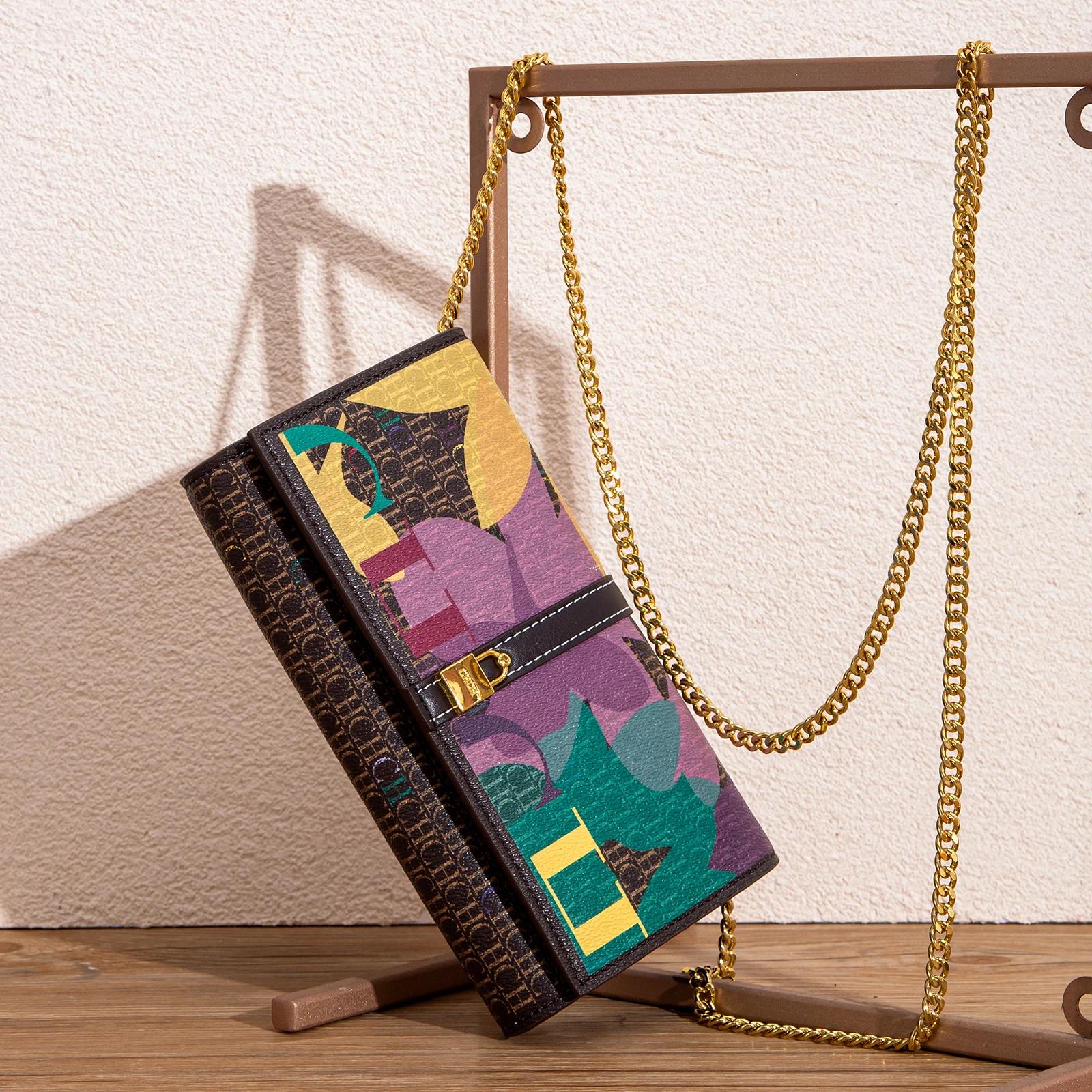 CHCH sac à chaîne été nouveau petit rabat petit sac carré sac de téléphone sac à bandoulière