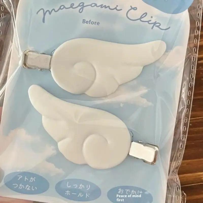 Pince à cheveux aile d'ange Y2K, 1 paire, mignon et doux, Style japonais, épingle à cheveux, Barrett