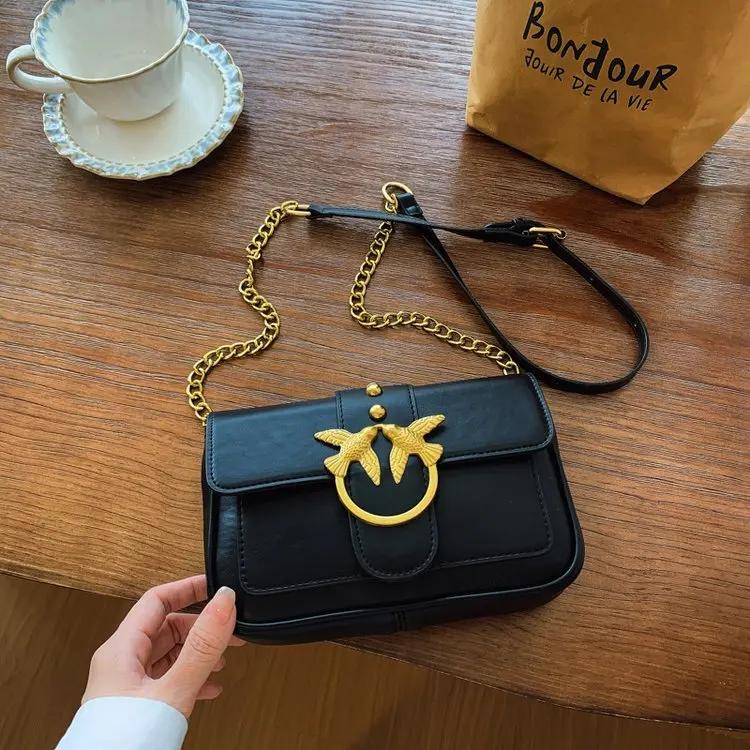 Sacs à main carrés tendance pour femmes, sacs à langer rétro texturés originaux, sacs bandoulière in