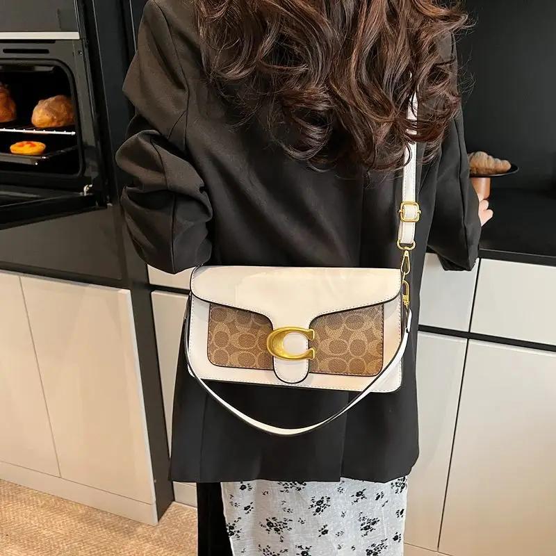 Sac sous les bras rétro luxueux pour femmes, sac à bandoulière, à la mode, polyvalent, exquis, sac d