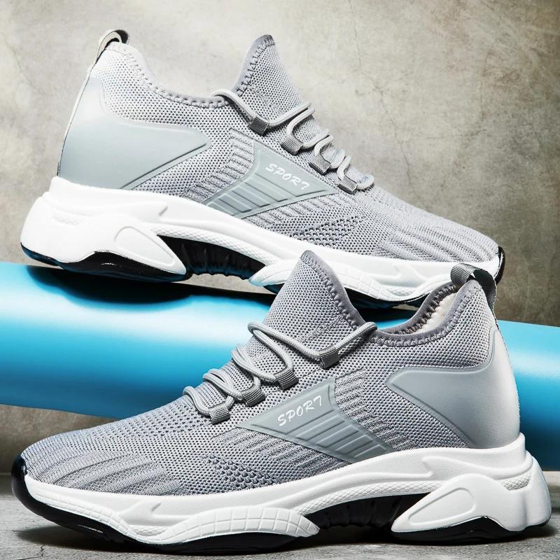 Chaussures rehaussantes intérieures pour hommes, baskets de sport d'été, chaussures élévatrices, l'o