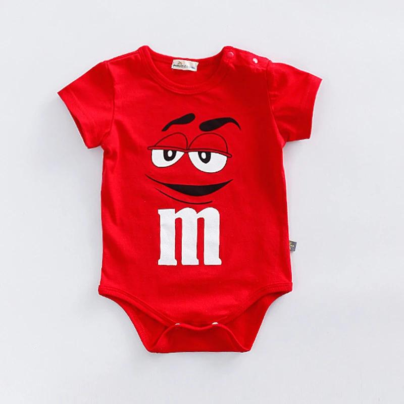 Barboteuse mignonne à manches courtes, vêtements pour nouveau-nés, couleur unie, body pour bébés gar