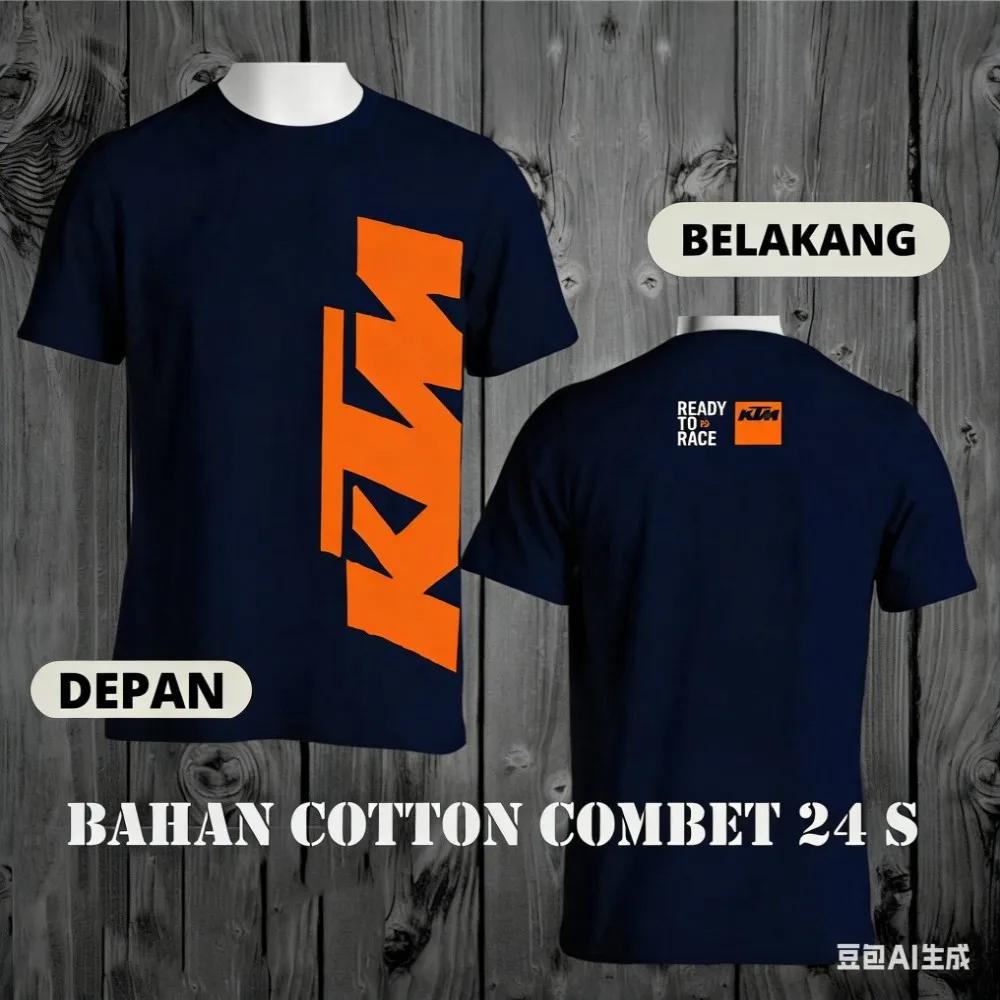 T-shirt de course KTM Ready To Race pour hommes, t-shirt décontracté unisexe, adapté à un usage quot