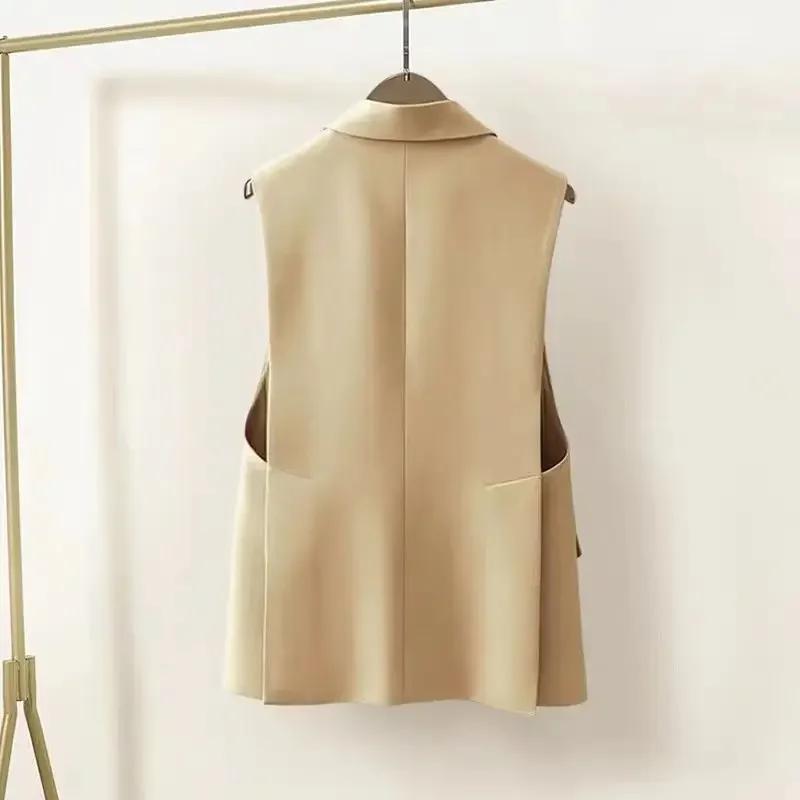 FibrCardigan-Manteau sur mesure pour femme, veste noire imbibée, vêtements de créateurs de luxe, mod