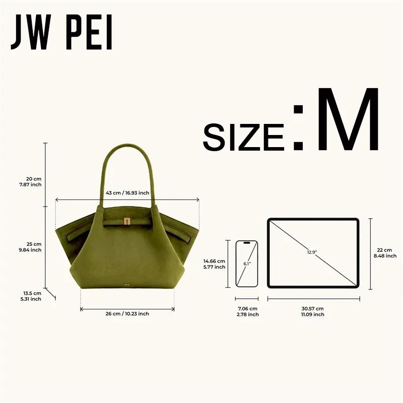 Sac à main de luxe JW PEI pour femme, sac fourre-tout en cuir, sac à bandoulière, sac à main de créa