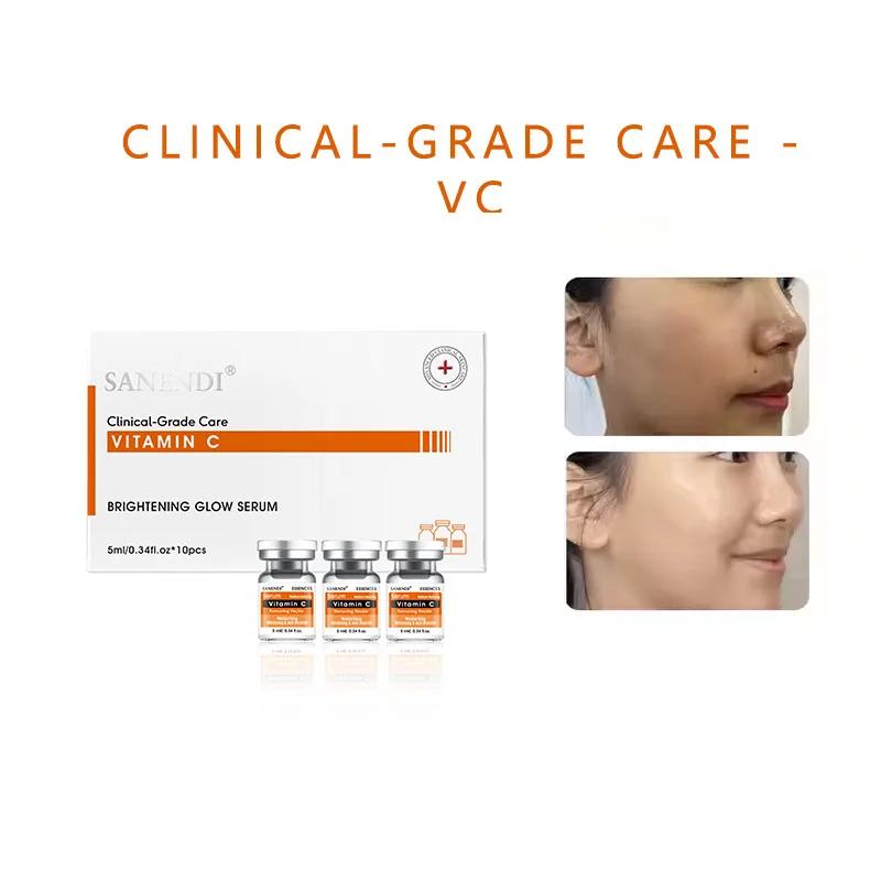 Sérum hyaluronique pour le visage, Lot de 10 pièces, pour hydrater, acide hyaluronique, vitamine C, 