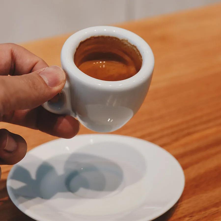 Ensemble de tasses à expresso en porcelaine 50ml, tasses à café Cappuccino, tasses à Shots express a