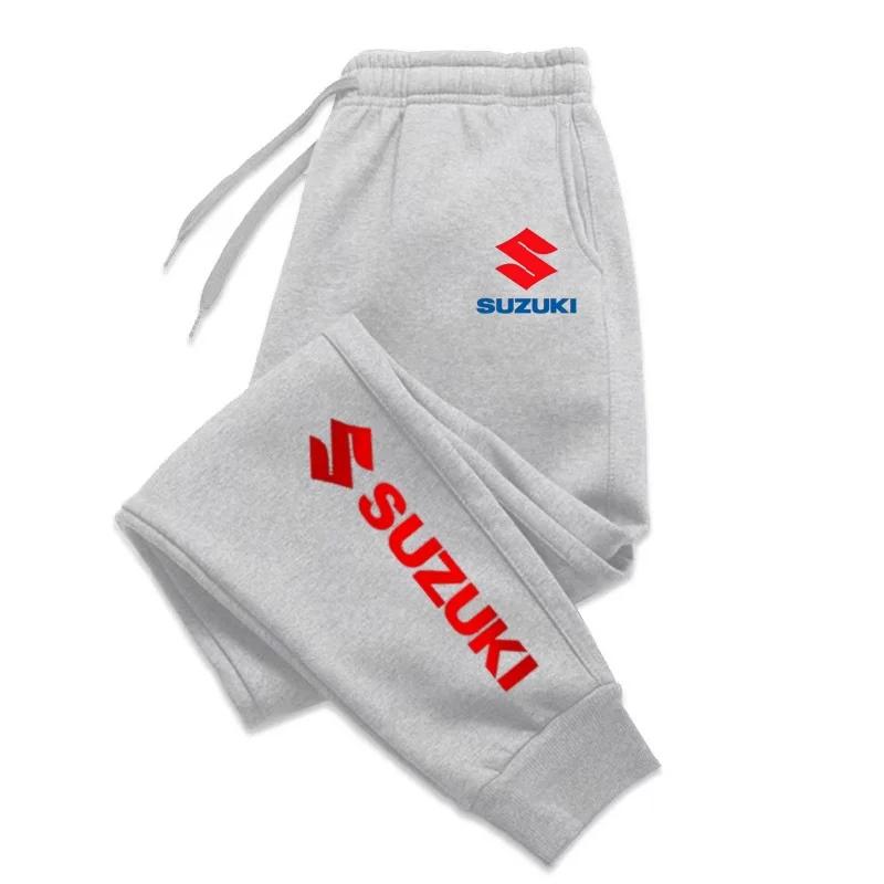 Suzuki – poignets de sport surdimensionnés, coupe ample, avec pantalon de survêtement en peluche, po