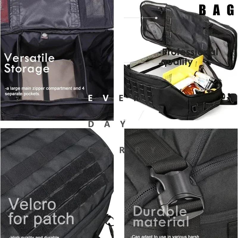 30L 45L 80L sac polochon de voyage sac à dos tactique militaire avec sangle réglable sac de week-end