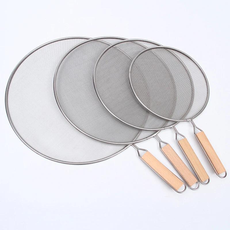 Cuisson friture acier inoxydable Anti-éclaboussures garde huile filet graisse éclaboussures écran ca