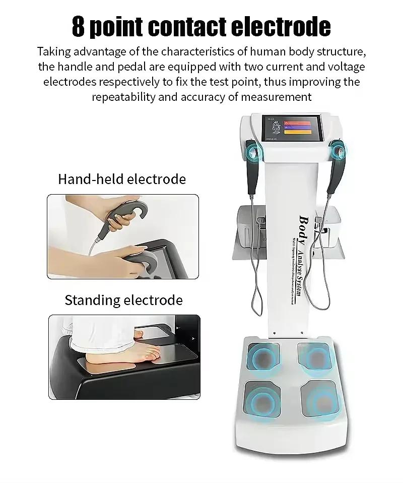Échelle de Graisse Corporelle Intelligente Professionnelle, Analyseur de Santé 152, Machine, Imprima
