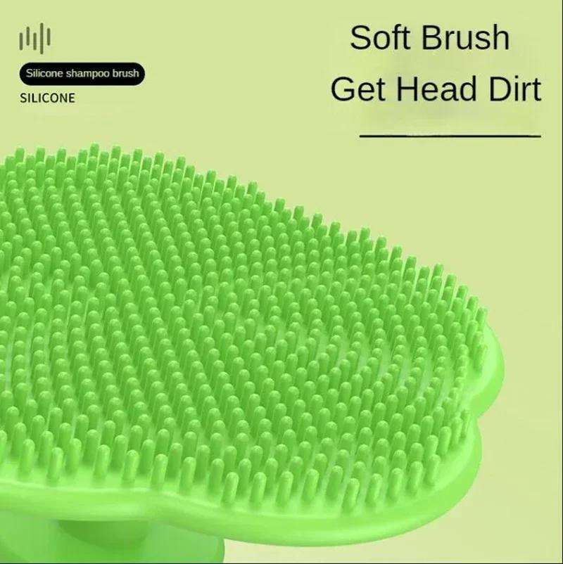 Accessoires de soins pour bébé, peigne à graisse pour tête fœtale, peigne doux pour bain de bébé, fo