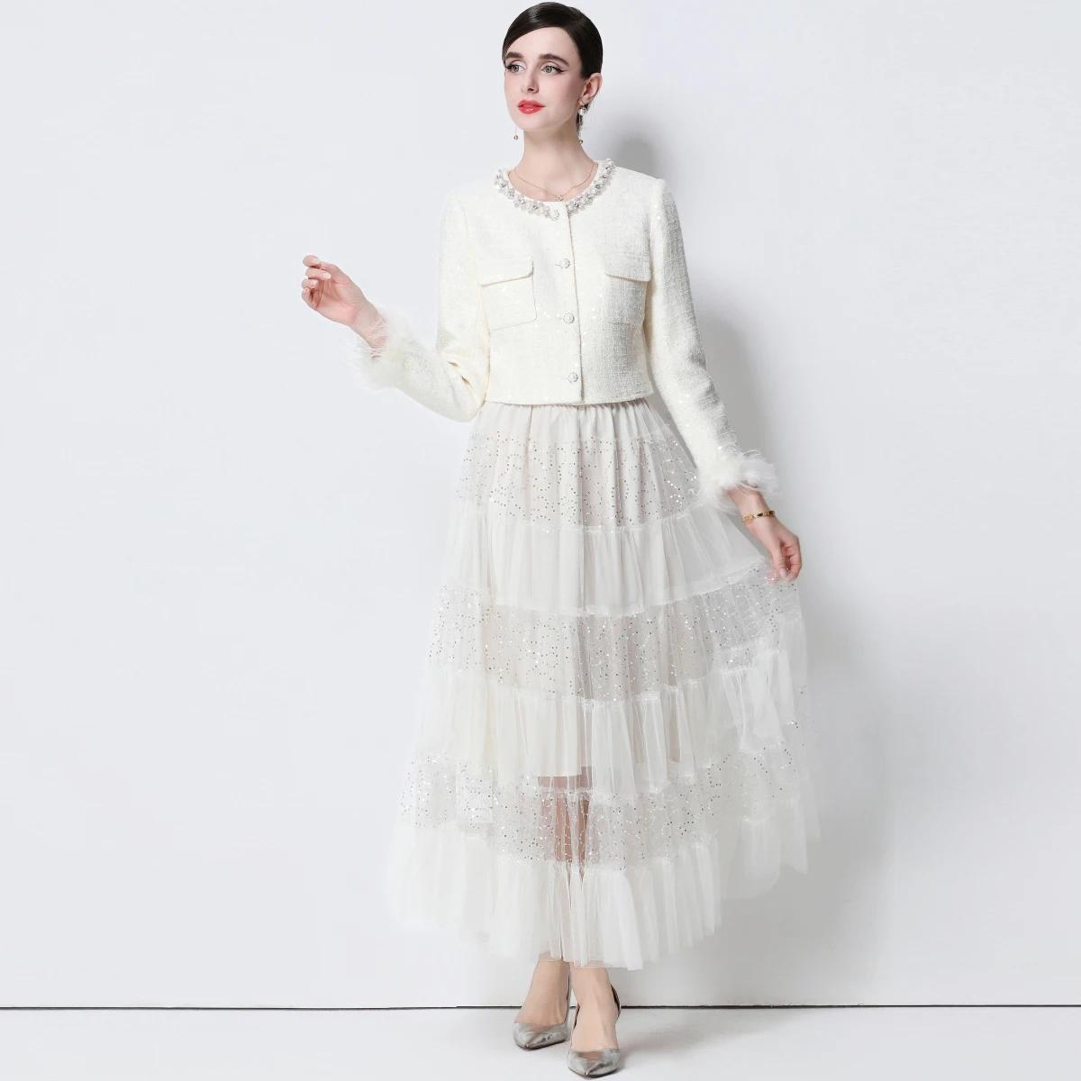JAMERARY-Ensemble Baroque Deux Pièces pour Femme, Tenue de Marque, Style Boho, Imprimé Floral, Bonne