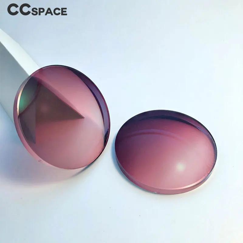 Une paire de lentilles optiques teintées, myopie presbytie, Prescription asphérique, résistant aux r