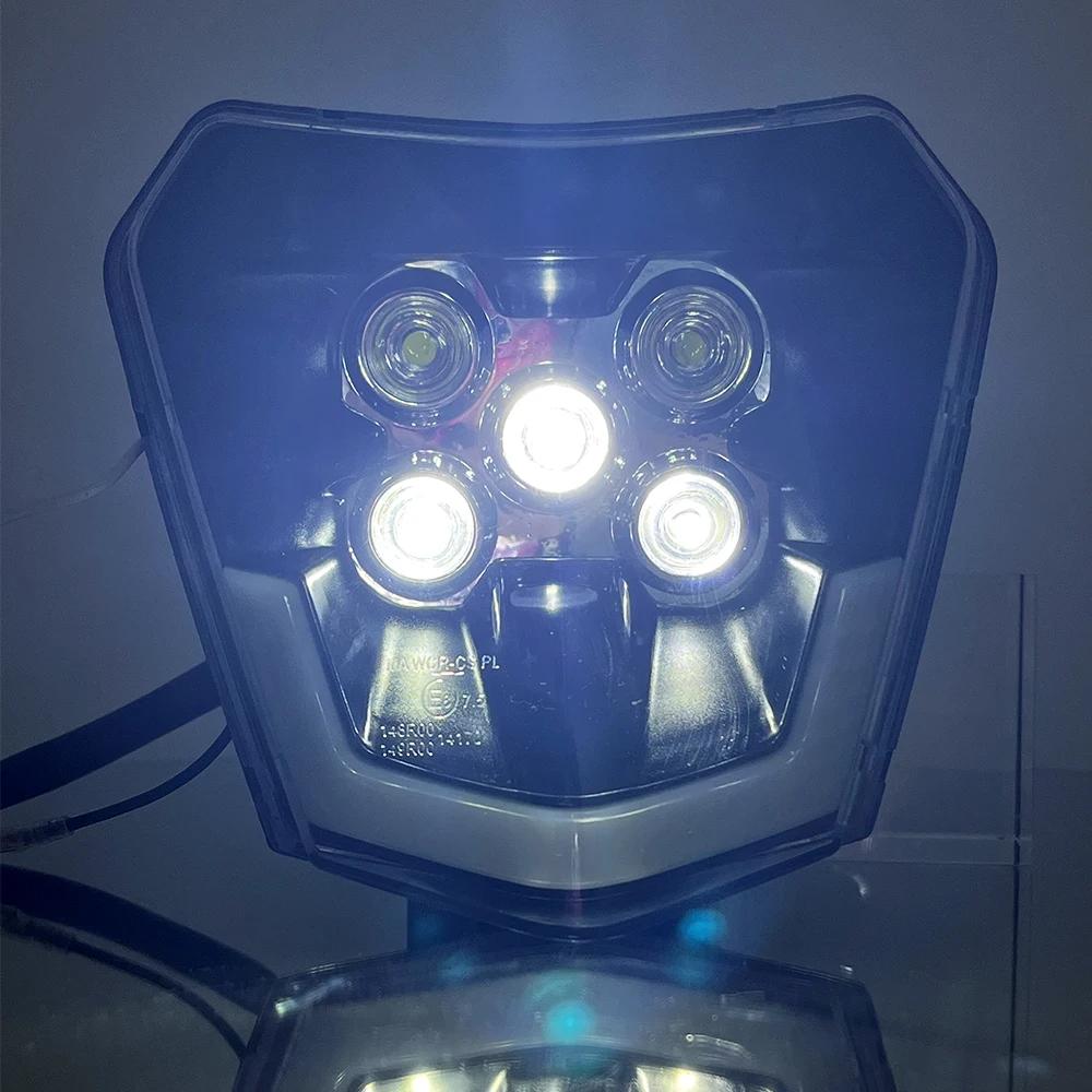 Plaque de phare de moto LED, accessoires pour KTM EXC SX MX 250 300 450, carénage de Motocross, Dirt