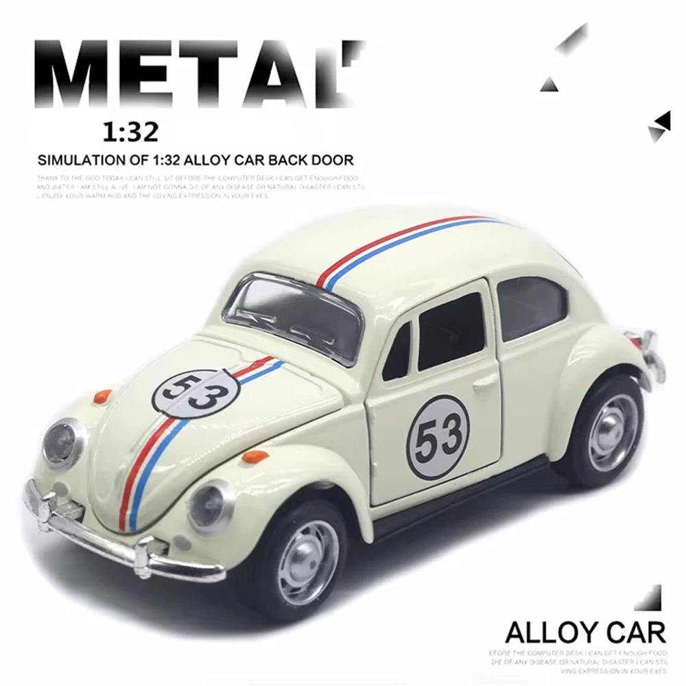 Jouet de voiture de course moulé sous pression Vintage 1:32, alliage métallique de haute qualité, tr