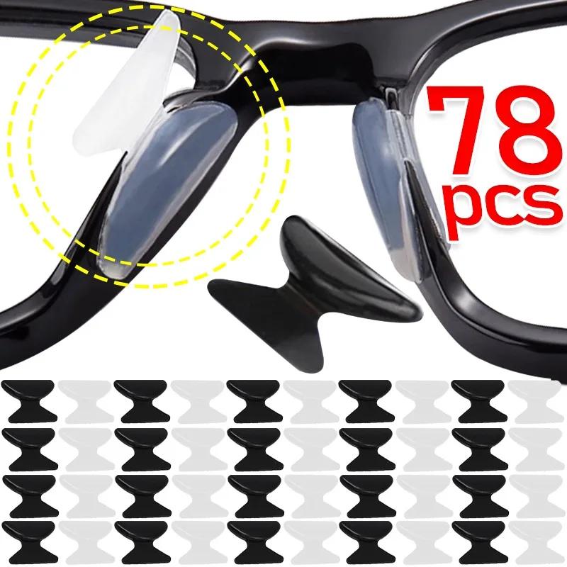 Lunettes transparentes, plaquette nasale, Support de nez antidérapant, lunettes longue durée, Suppor