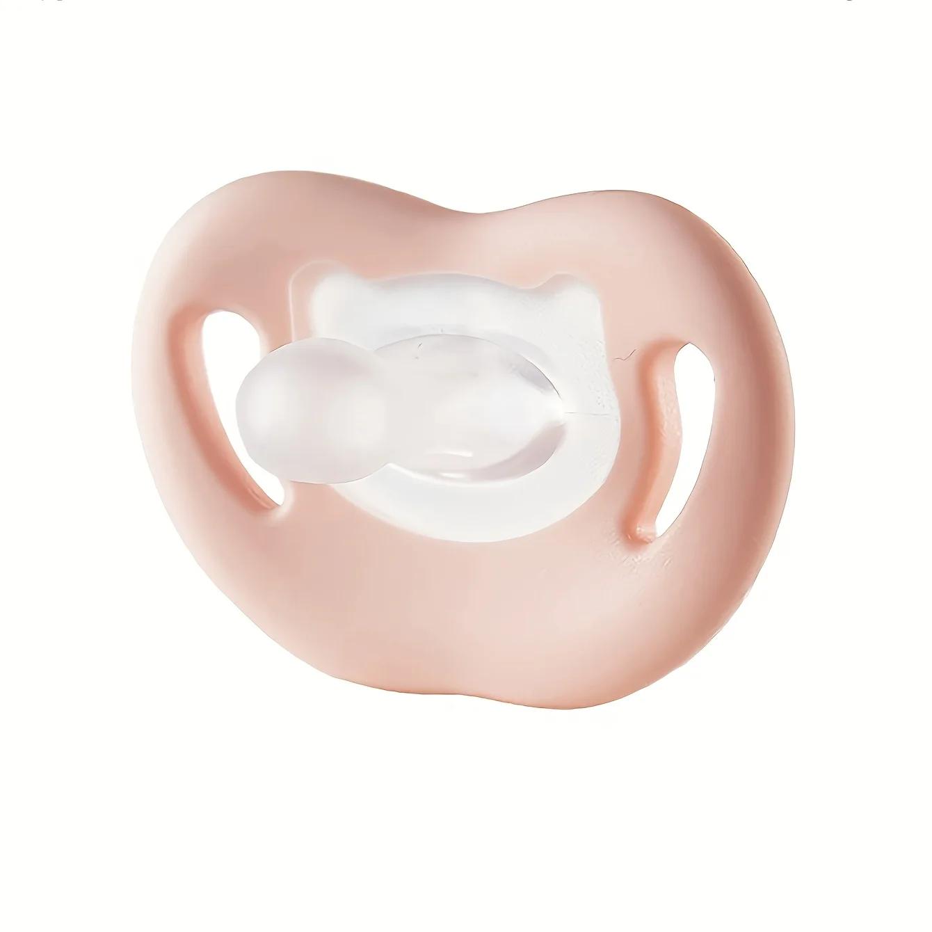 Sucette pour bébé en Silicone doux au toucher avec tétine pour le pouce, sucette pour nouveau-né, ca