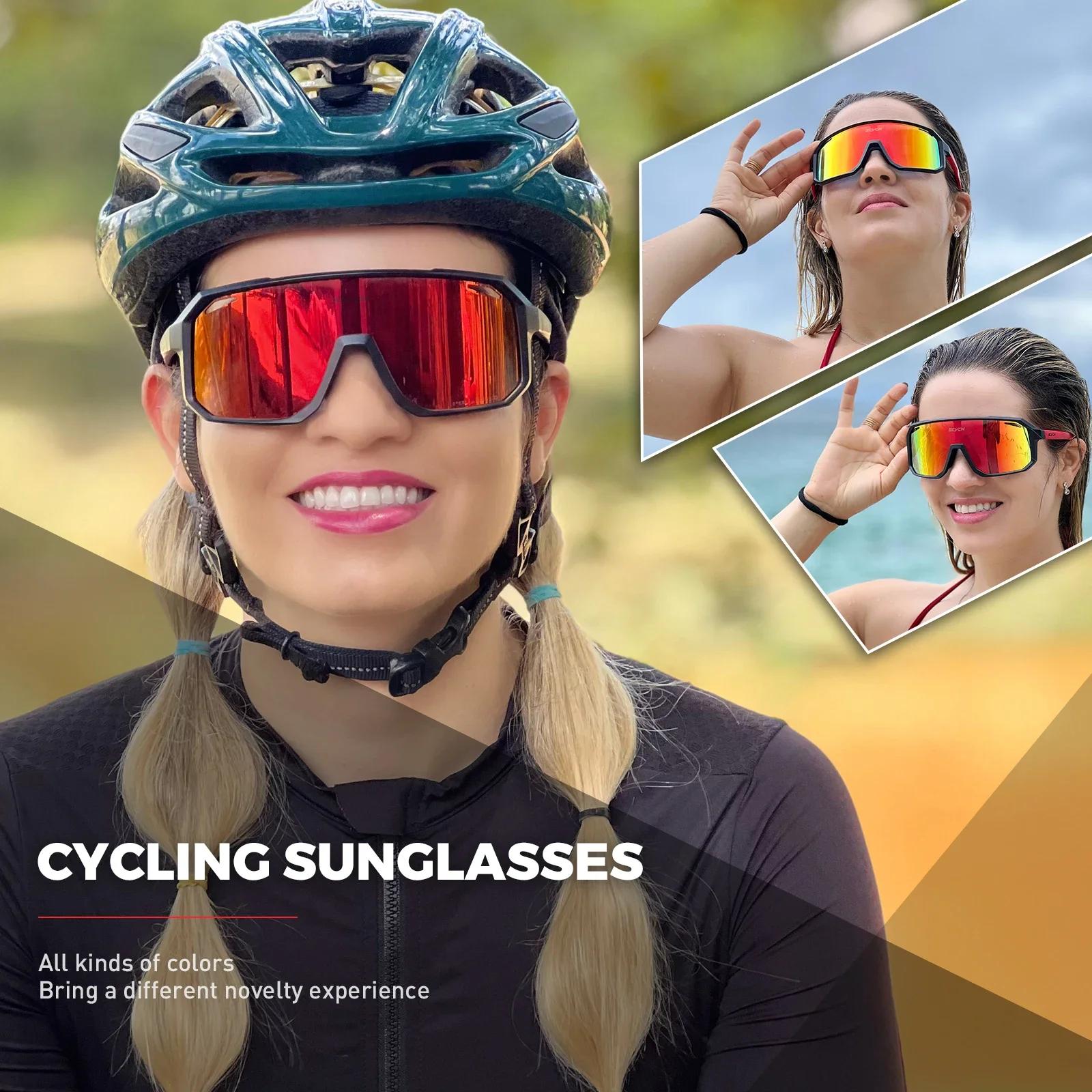 SCVCN nouvelles lunettes de soleil de cyclisme hommes route conduite vélo lunettes Sports de plein a
