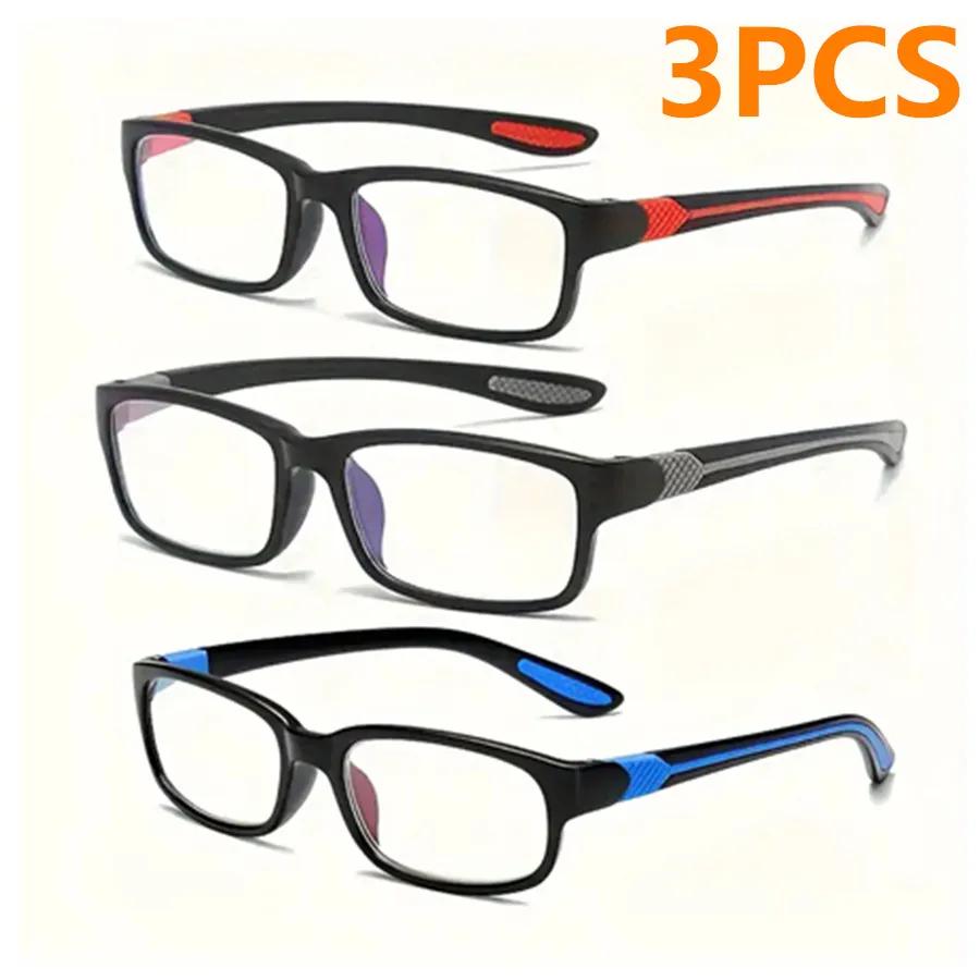 3/1 pièces lunettes de lecture de sport hommes femmes-lecteurs presbytes confortables et élégants av
