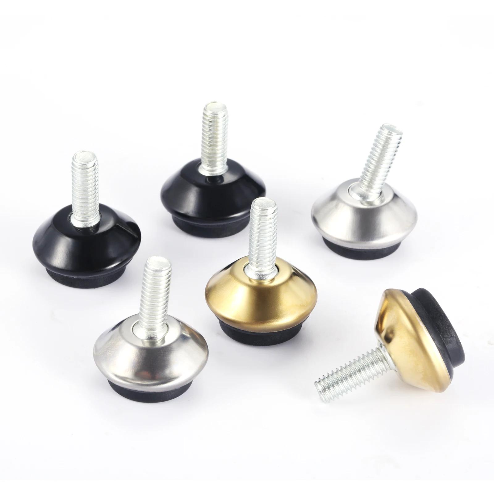 4 pièces niveleurs de meubles réglables pieds de Table de nivellement pieds Base noire pour Tables c