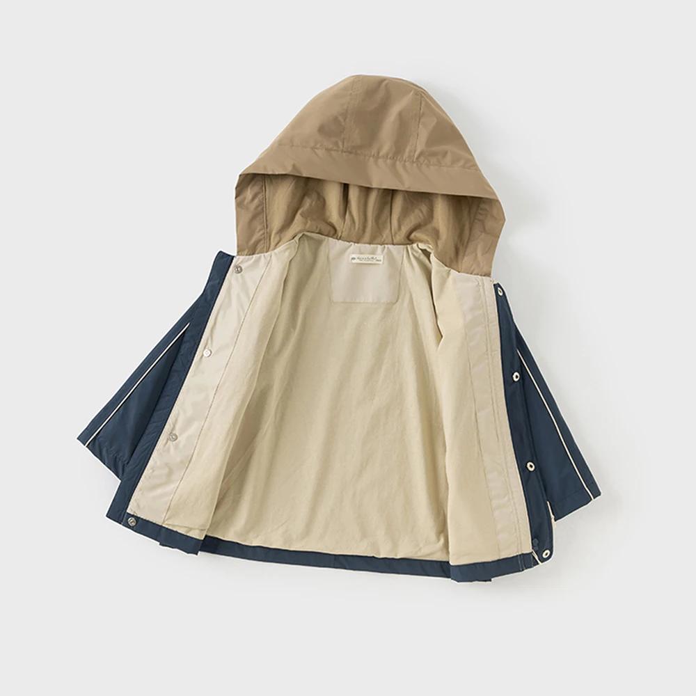 Dave Bella garçons printemps automne veste manteau pour enfants imperméable Sports de plein air à ca