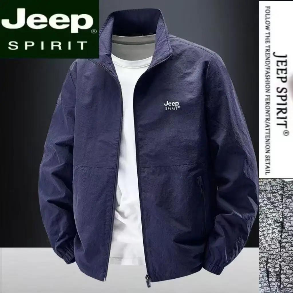 Veste à col montant Jeep Spirit 2026, une tenue de travail décontractée grande taille, idéale pour l