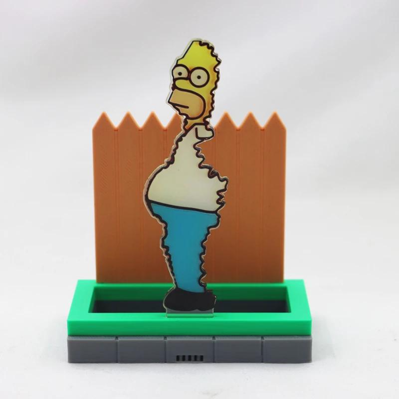 Porte-éponge Homer Simpson, accessoires de rangement de cuisine amusants
