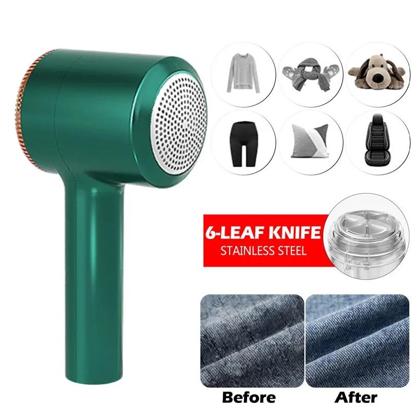 Éliminateur de peluches électrique aste par USB pour vêtements, tondeuse à boules de poils, rasoir F