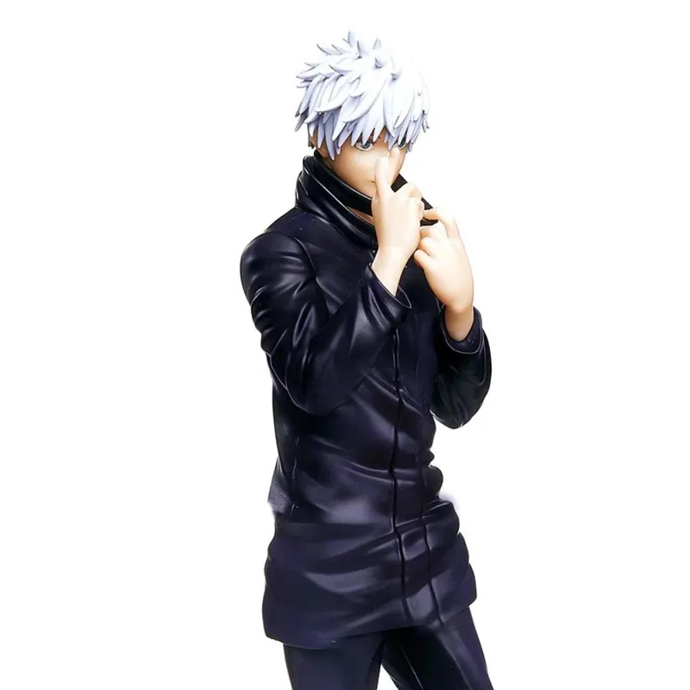 Figurines de dessin animé Jujutsu Kaisen Gojo Satoru, 18cm/7,09 pouces, modèle de Collection en Pvc,