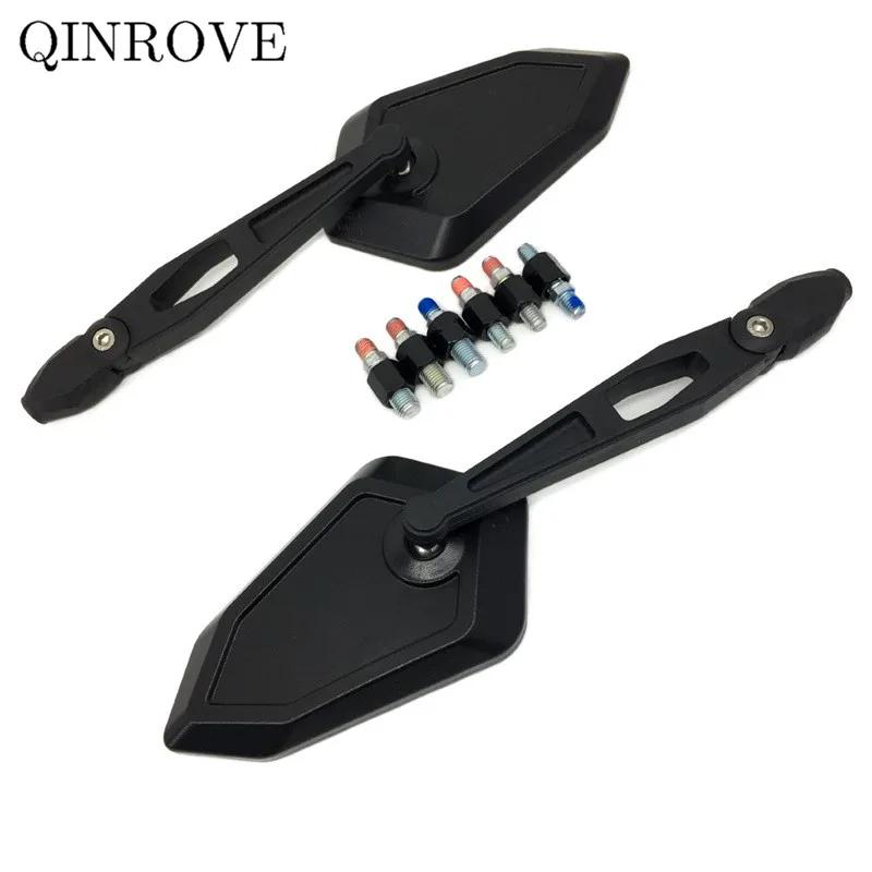 Rétroviseurs Latéraux ABS Universels pour Moto, 8/10mm, pour KTM Duke 125 250 390 790 990, BMW R Nin