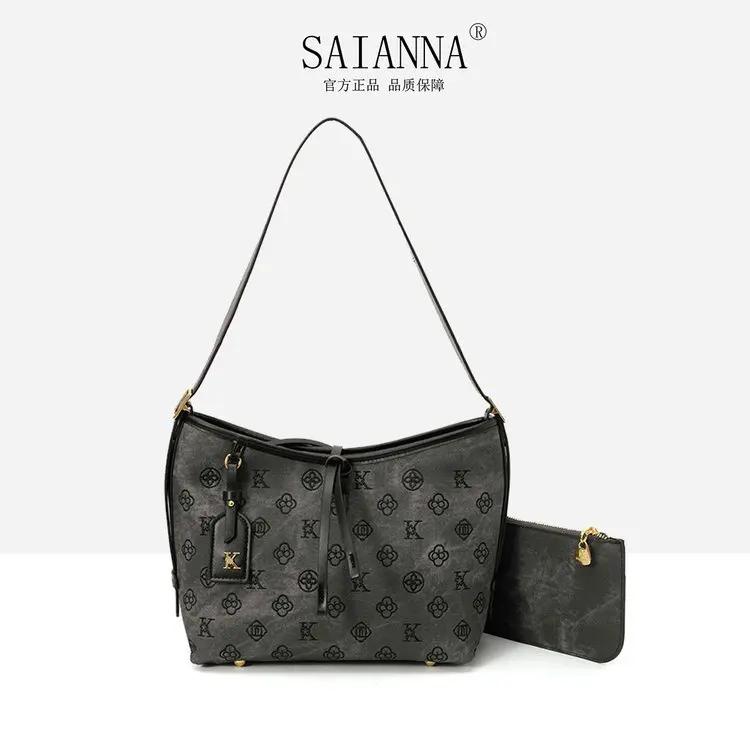 Sac à langer classique de créateur, grande capacité, pour femme, en cuir élégant, minimaliste, pour