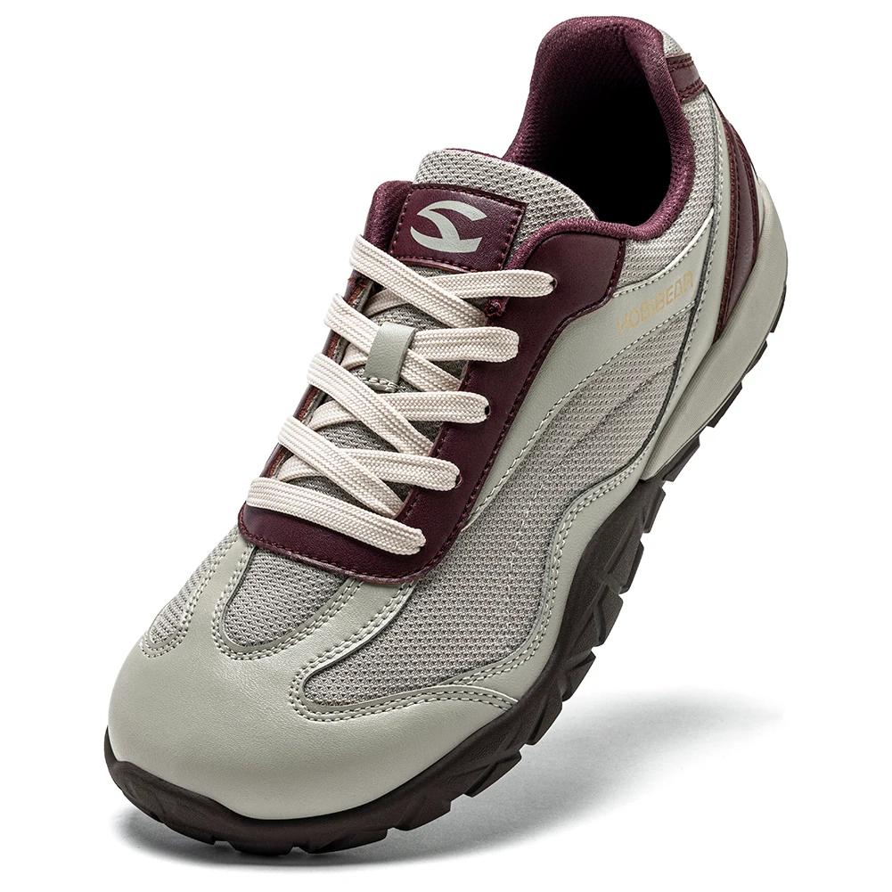HOBIBEAR pieds nus chaussures de randonnée unisexe large largeur Trail course baskets zéro goutte en