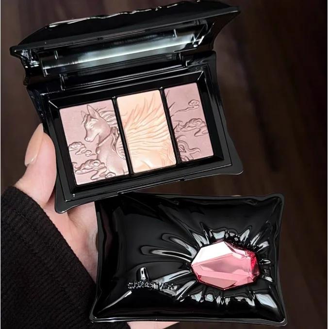 Palette de fards à paupières Qianyan Cheeryep Pillow Gem House Edition, illuminateur, maquillage pou
