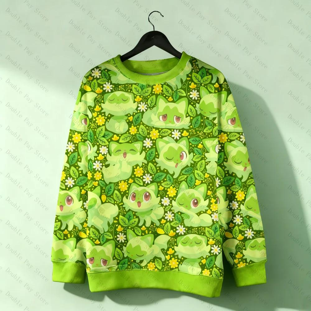 Sweat-shirt de dessin animé, Type Anime, vêtements de forêt, chemise de Style, cadeau pour les Fans 