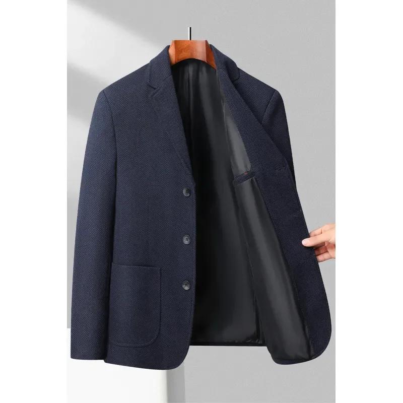 Blazer pour hommes, mode Business, beau Gentleman, Version coréenne de Style britannique, loisirs, S
