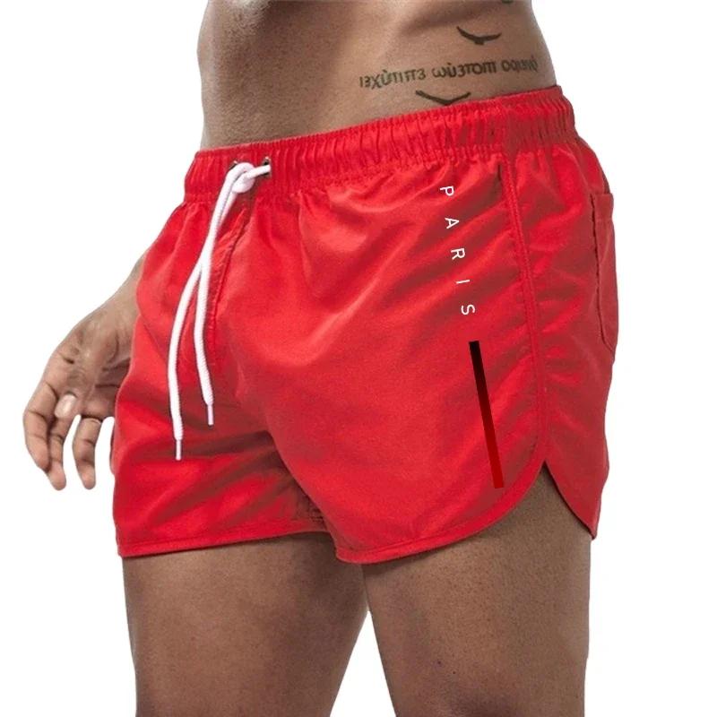 2025 nouveauté hommes conseil Shorts mâle été sport décontracté Sexy plage Shorts quotidien salle de