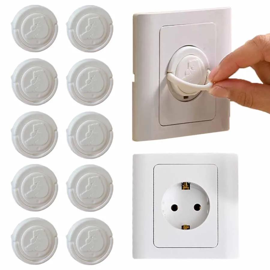 5/10 pièces bébé prise de sécurité électrique housse de Protection norme européenne Anti-choc électr