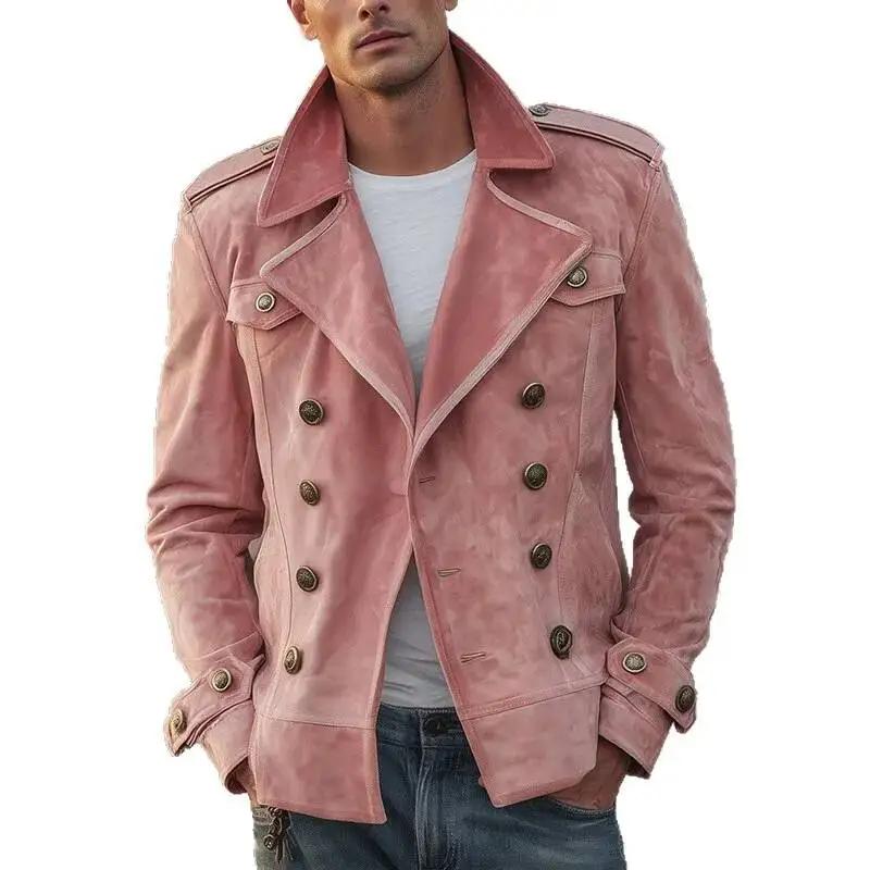 Nouvelle veste décontractée pour homme, mode automne/hiver 2026, style européen et américain