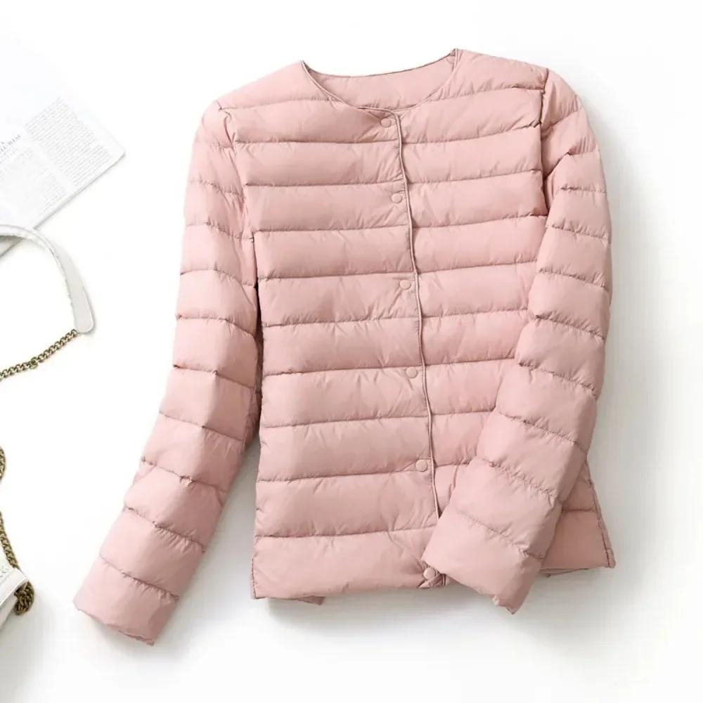 Doudoune femme Plus manteaux doudoune de canard léger femme tissu mat manteau léger chaud femme coup