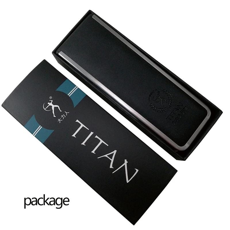 Titan-Rasoir de sécurité en T pour homme, manche en métal, machine de rasage à lame de subdivision, 
