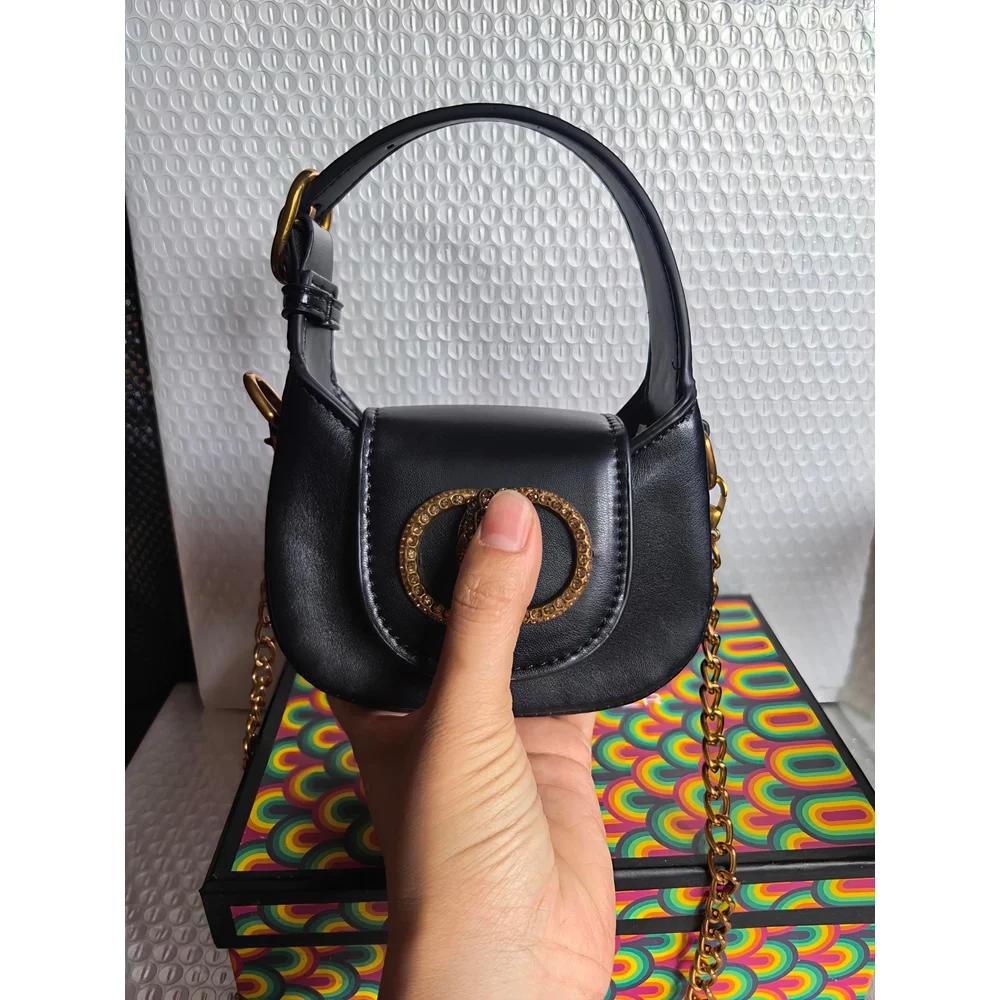 Sac bandoulière polyvalent 2026 pour femme, nouveau modèle, mini sac à chaîne contrastant, style env