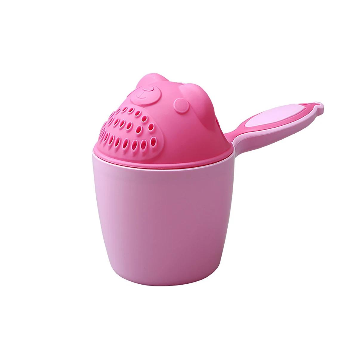 Bonnets de bain pour bébé, dessin animé mignon, tasse de shampoing pour enfants, Bailer de bain, cui