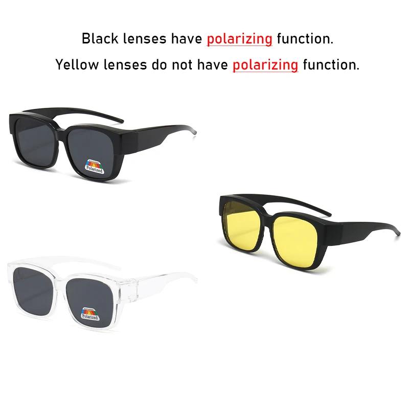 Lunettes de soleil polarisées pour hommes et femmes, verres de Prescription pour myopie, Vintage, vo