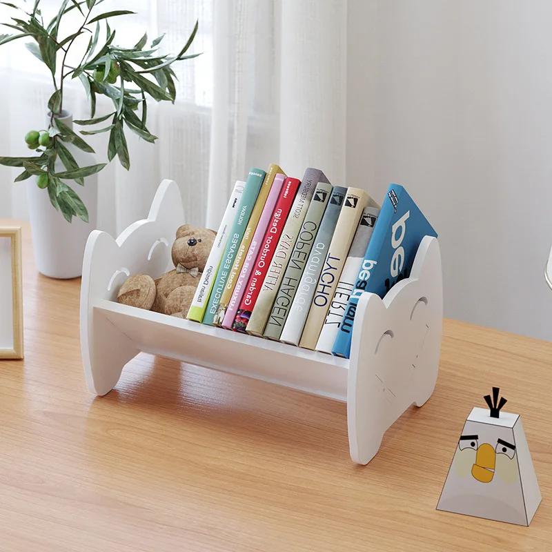 Support de rangement de livres multifonctionnel pour enfants, finition de la maison, manuels de lect