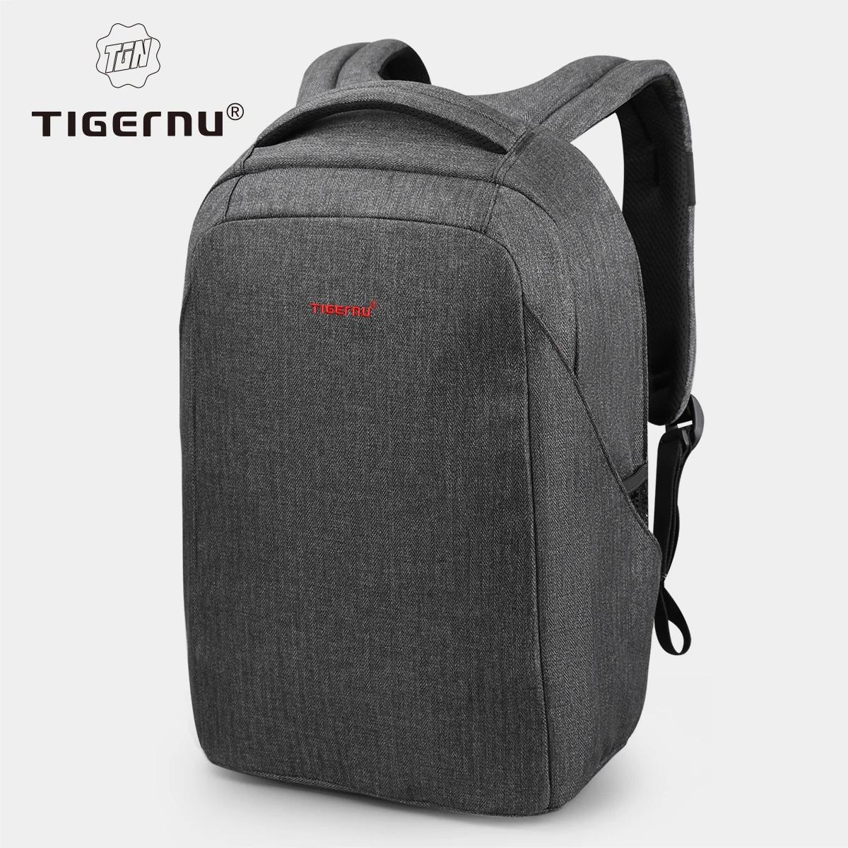 Tigernu hommes Anti-vol sac à dos 15.6 pouces sac à dos pour ordinateur portable sacs avec Port USB 