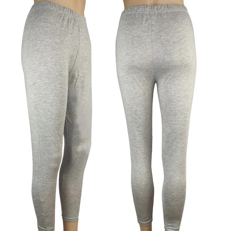Femmes taille élastique Leggings décontractés grand Legging brillant Leggings très extensibles panta